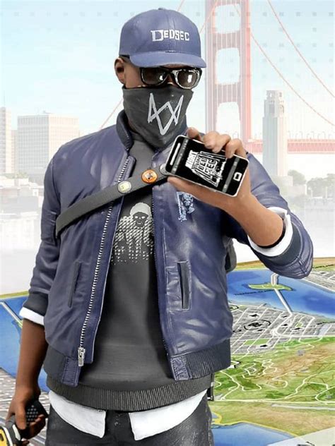 Watch Dogs 2 Marcus Holloway Jacket 